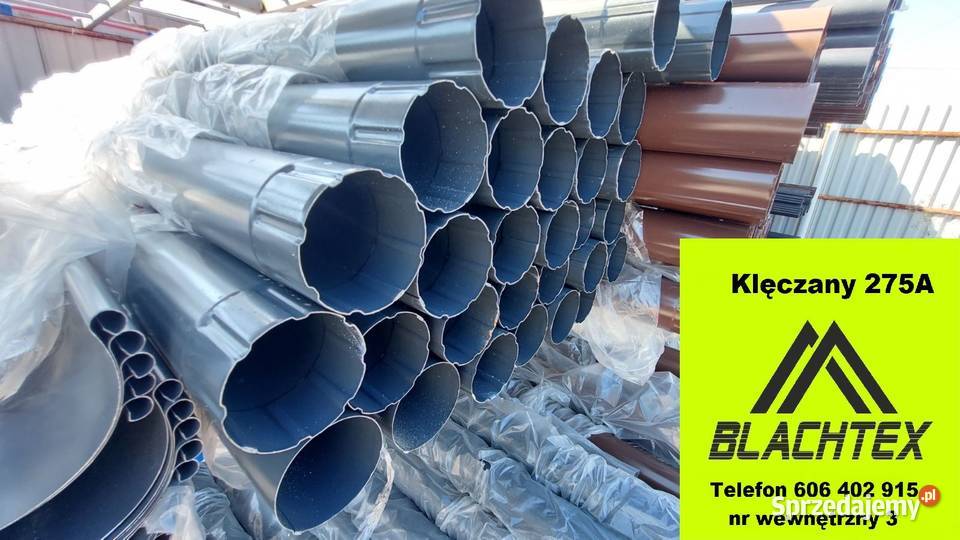 Rynny METAL ręki brąz i grafit fi12590 Blachtex Pokrycia dachowe Bircza