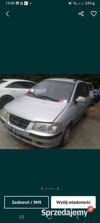 Samochod Hyundai Matrix 15 diesel beż prawa manualna
