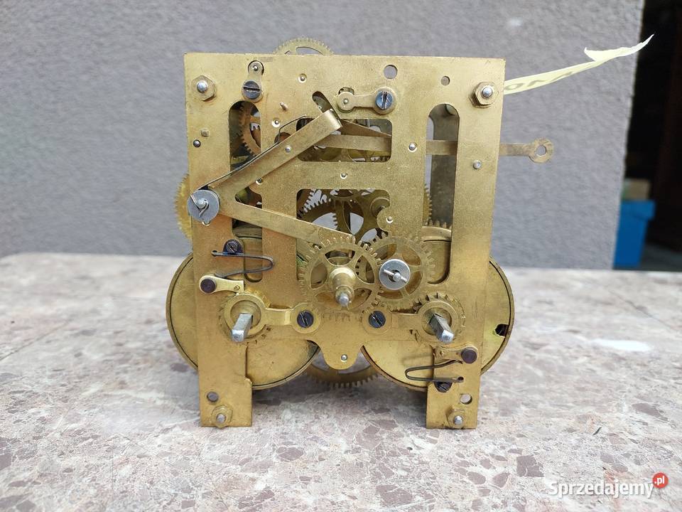 M104 Mechanizm starego zegara ściennego HAU