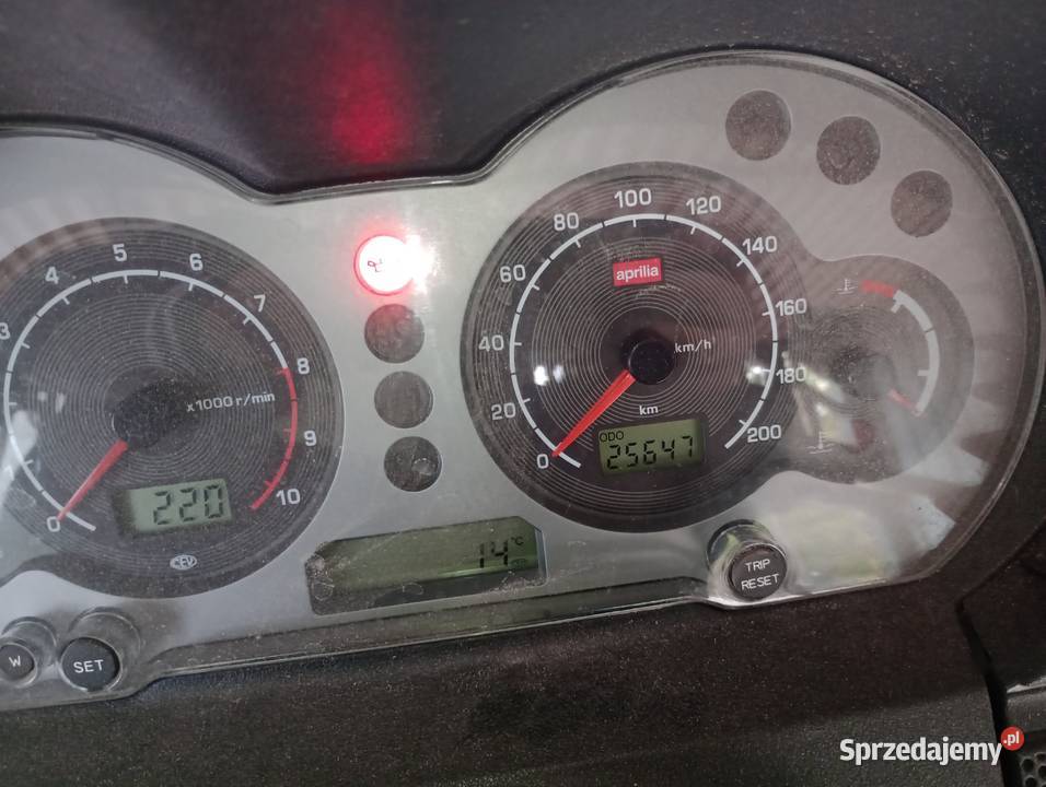 Skuter Aprilia Atlantic 500 zarejestrowany na 25000km Zawiercie