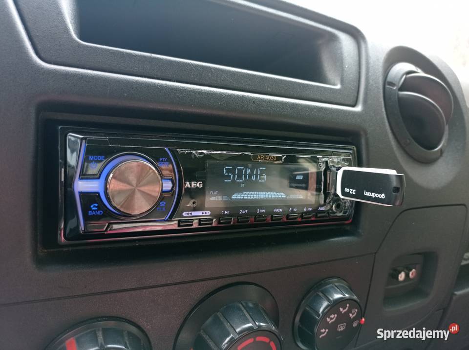 Radio Samochodowe AEG BLUETOOTH AUX USB Karta SD Dzierżoniów