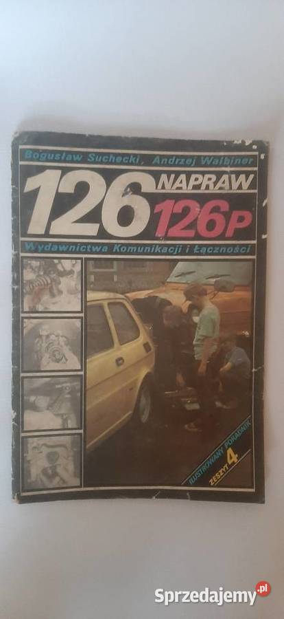 Fiat 126p zeszyty napraw 126km Pyskowice