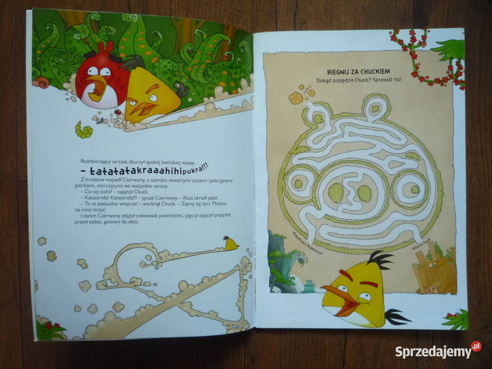 Wielkie zamieszanie Angry Birds Książka dzieci Szczecin