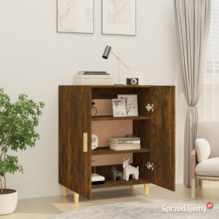 Szafka przydymiony dąb 70x34x90 materiał Warszawa