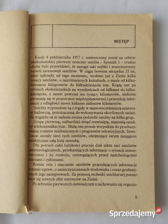 DO CZEGO SŁUŻĄ SATELITY Jerzy Hołubiec Hajnówka
