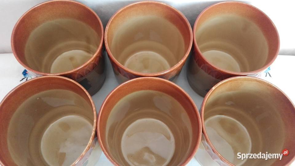 Kubki Tułowice porcelit PRL 300ml