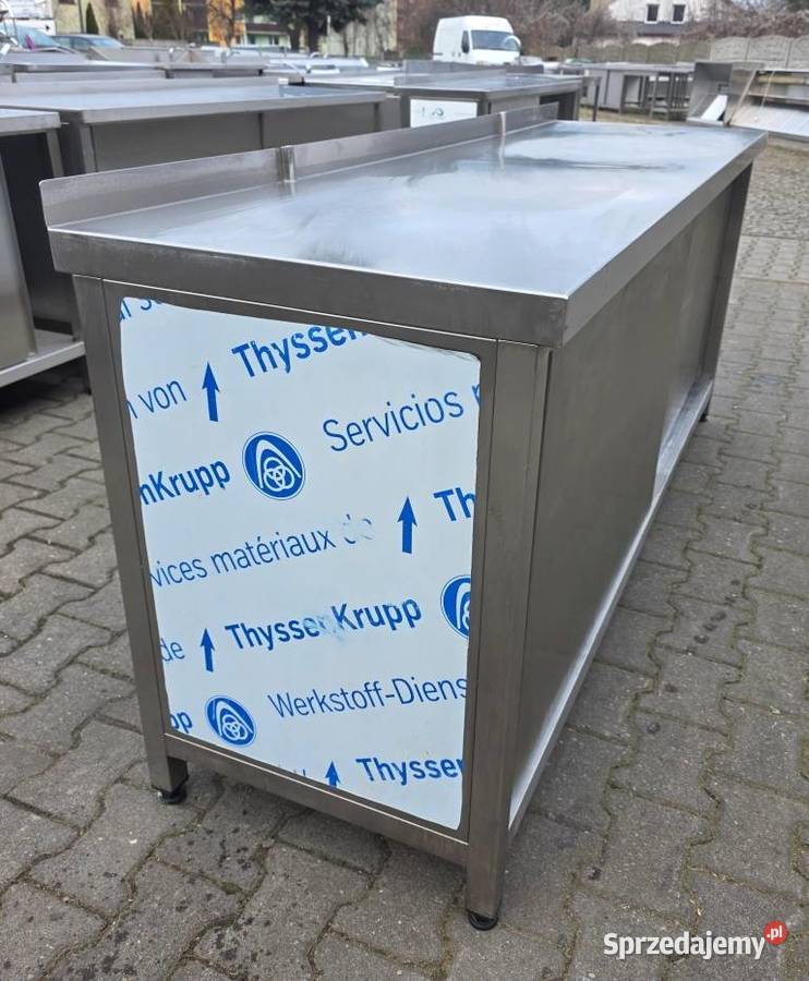 Stół Gastro z Szafką Drzwi Suwane 2006085 M1307 Nowe Skalmierzyce