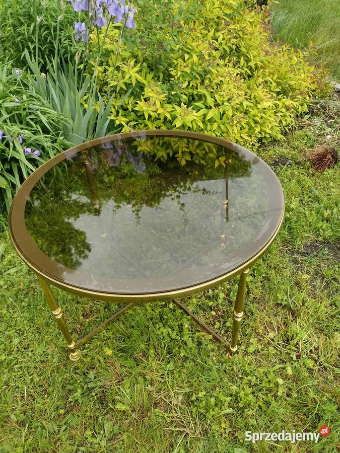 Mosiężny stolik kawowy Chojnice sprzedam