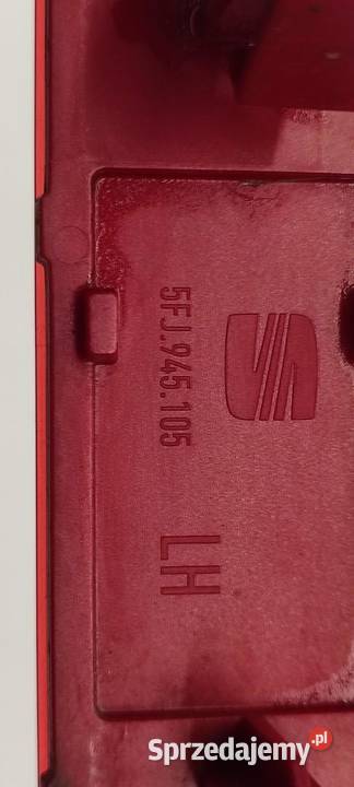 SEAT TARRACO VW TIGUAN II ODBLASK ZDERZAKA LEWY