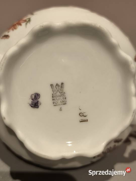 Cukiernica z mlecznikiem porcelana Wawel wielkopolskie Poznań