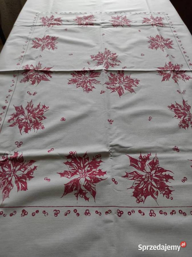 Obrus bawełna 100 PRL 150x110 podlaskie Białystok