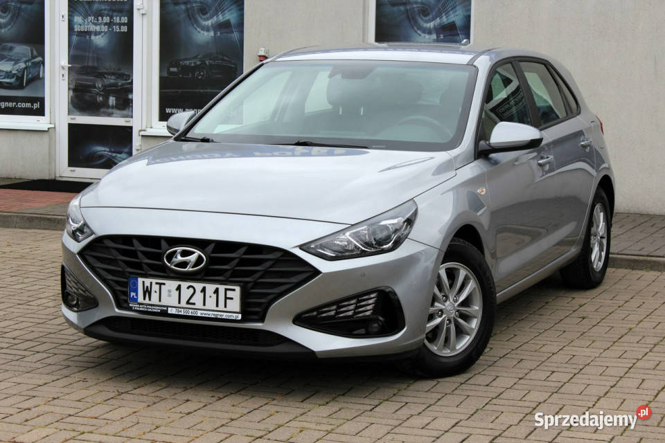 Hyundai i30 Gwarancja Fabryczna SalonPL FV23 ASO srebrny Sokołów