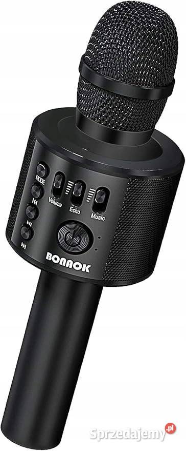 Mikrofon Bluetooth Karaoke BONAOK 3w1 Przenośny Pozostałe Książ Wielkopolski