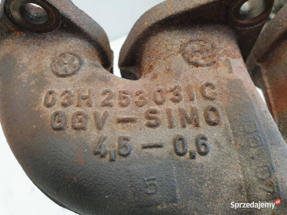 KOLEKTOR WYDECHOWY PASSAT B6 32 VR6 Q7 4L 36 FSI osobowe Rudka