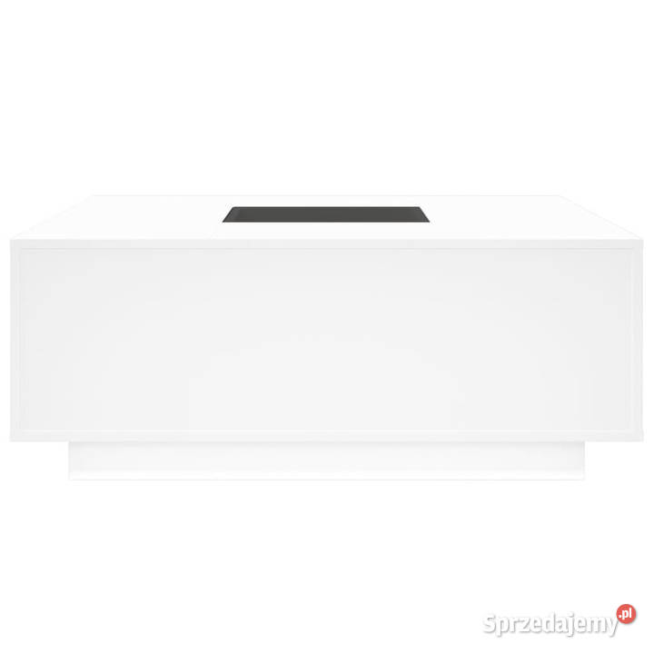 Stolik kawowy z LED Infinity biały 100x100x40 Warszawa