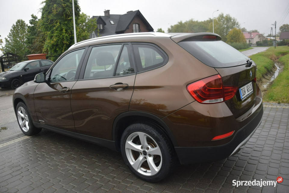 BMW X1 20D 2013r Brązowy Metalik Nowy Rozrząd i Majdan Sieniawski