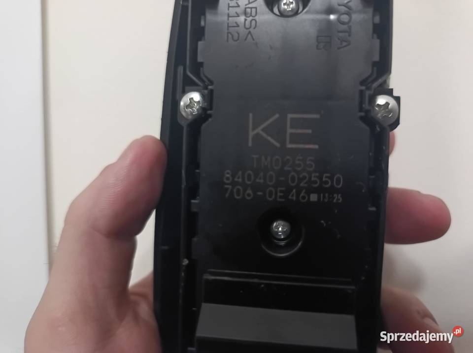 Toyota Yaris Cross panel sterowania szyb KE Warszawa