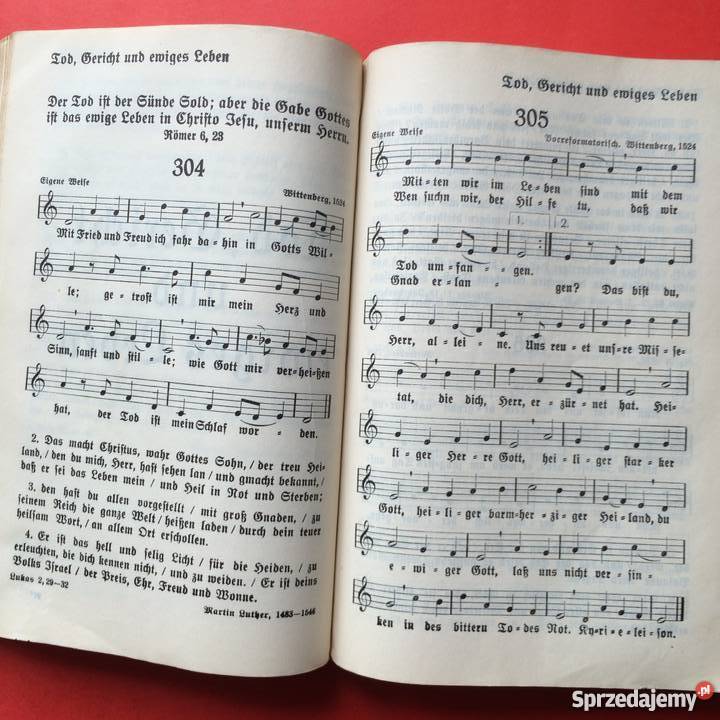 1152 Śpiewnik Ewangelicki Luterański wyd sprzedam