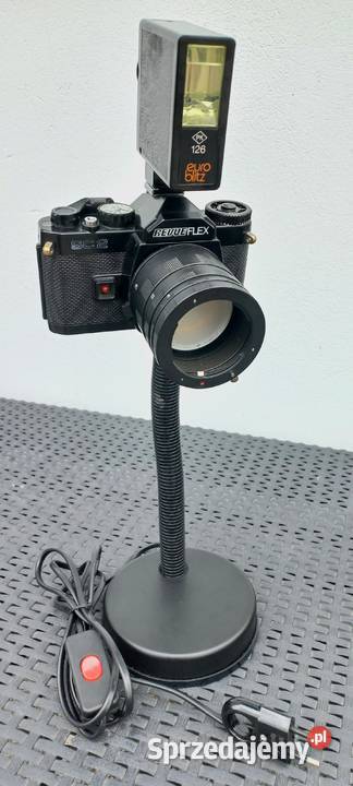 Lampki stołowe led z aparatu retro loft vintage Kłocko