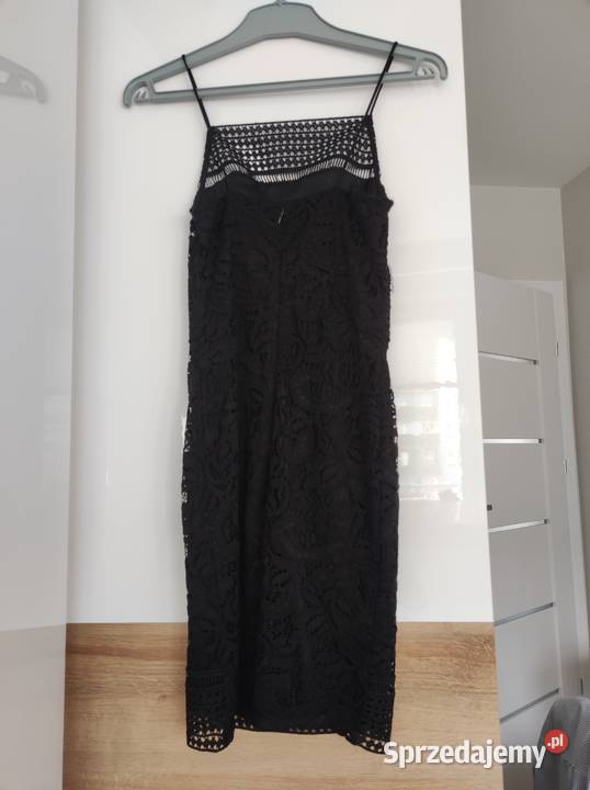 sukienka czarna Topshop Biała Podlaska