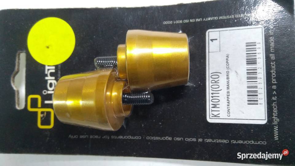 Końcówki ciężarki kierownicy Lightech Yamaha YZF