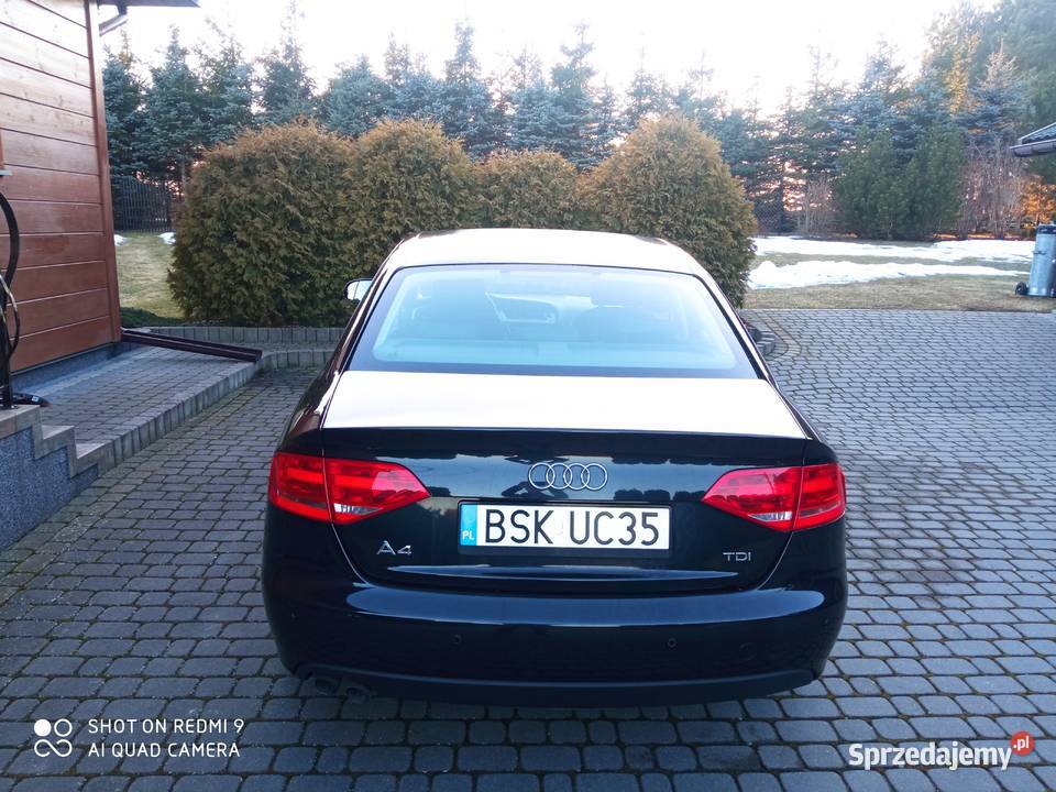 Audi A4 B8 Sedan 20 TDI CR 2010 r podlaskie