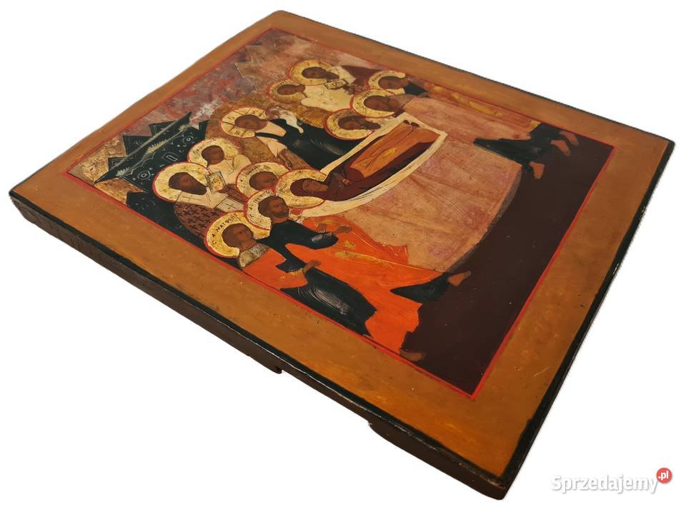 Ikona Zaśnięcie Najświętszej Marii Panny 0311 Malarstwo mazowieckie Warszawa