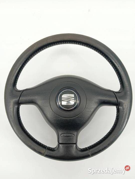 KIEROWNICA TRÓJRAMIENNA SKÓRZANA TOLEDO II Seat