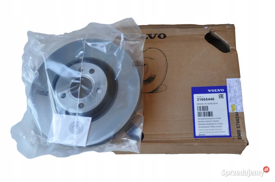 VOLVO S90 V90 XC90 tarcze hamulcowe przod 2 OE