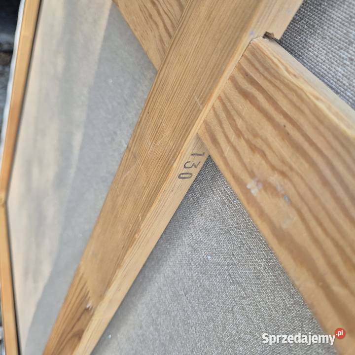 Dwa duże blejtramy 140x80 i 130x100 2 sztuki Brzesko