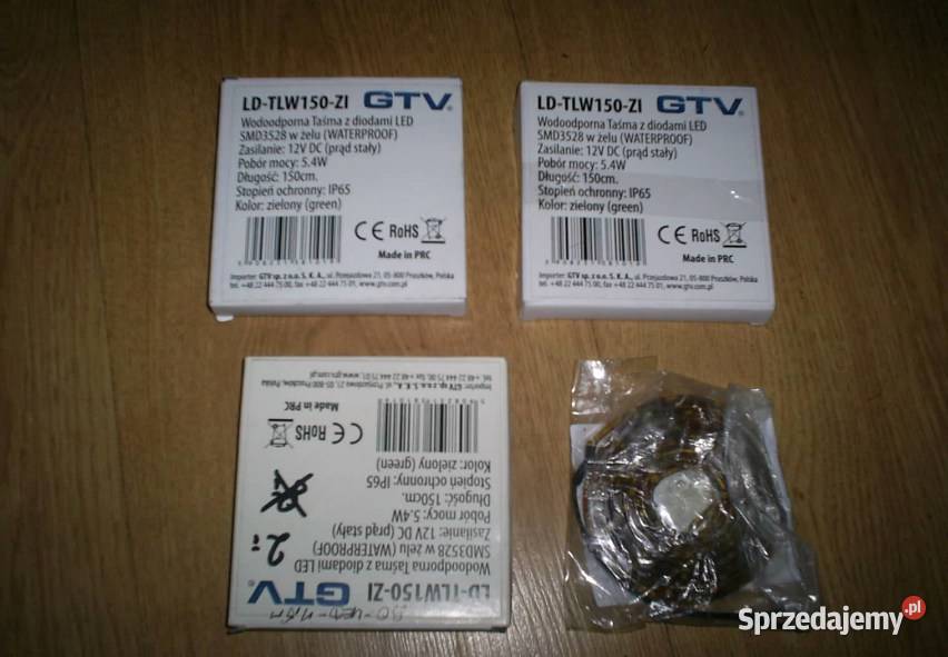 taśma led niebieska zielona Olkusz