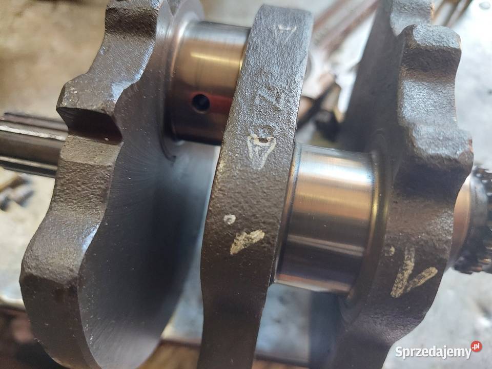 Honda NTV 650 wał korbowy korby korbowody NTV650