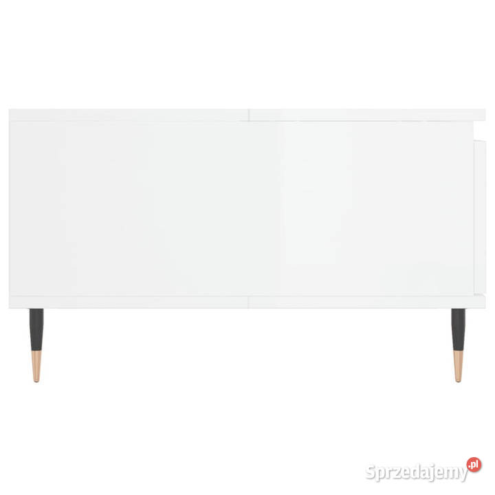 Stolik kawowy biały o wysokim połysku 90x60x35 sprzedam