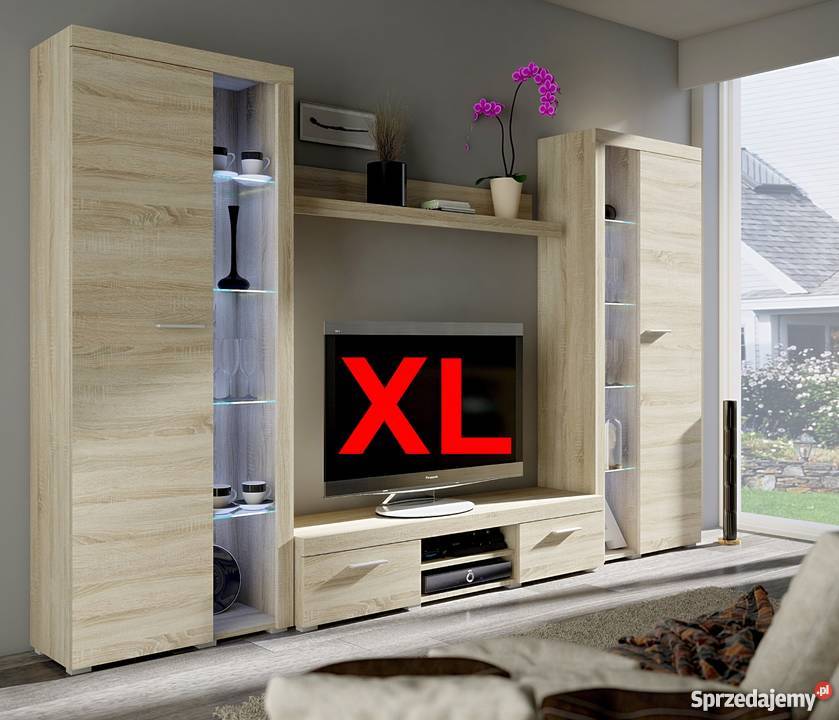 DUŻA Meblościanka XL Meble do salonu pokoju Łódź