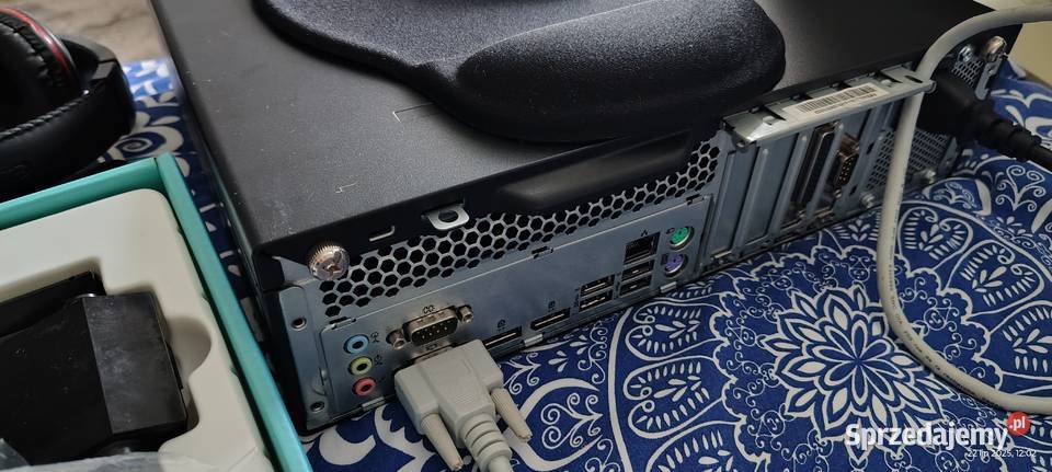 Komputer Lenovo Monitor Myszka Słuchawki WiFi Ruciane-Nida