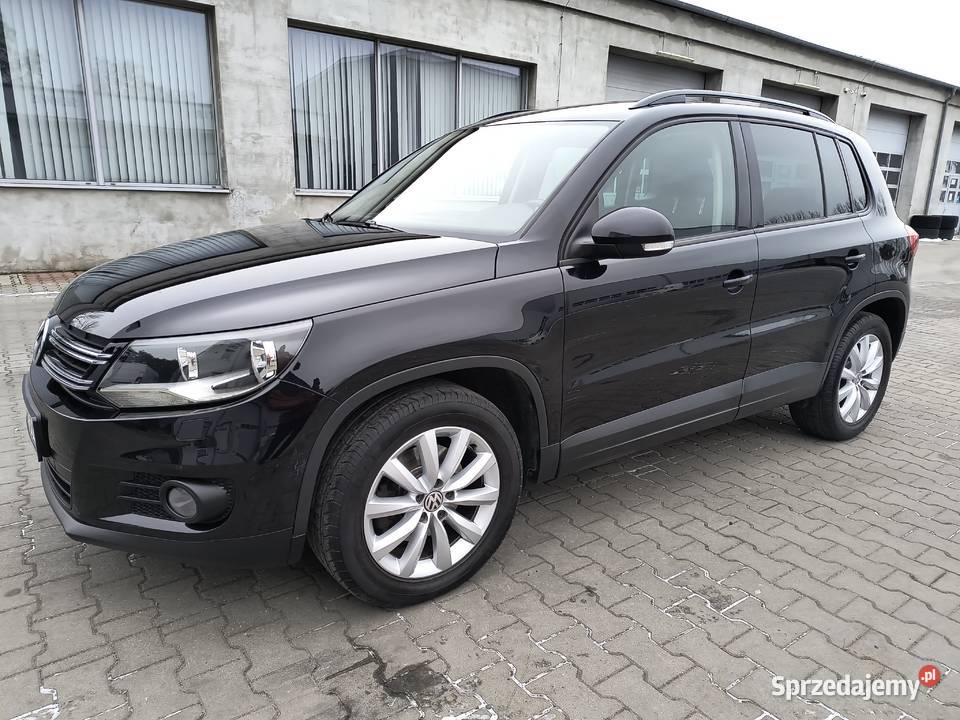 VW Tiguan model 2015r ładny relingi dachowe Motoryzacja Sulechów