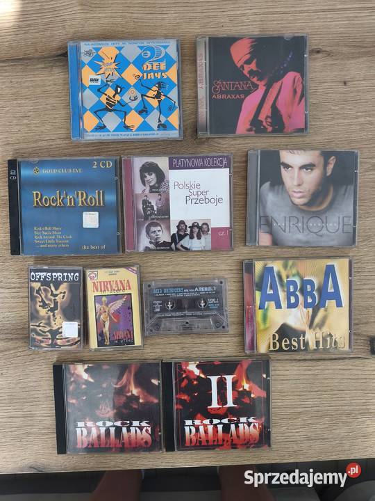 Stare płyty CD kasety Bielsko-Biała