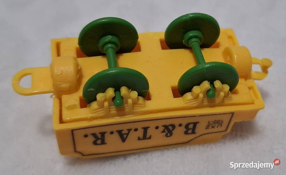 Wagon z węglem wagonik BTAR UX2 1001 6 żółty Czeladź