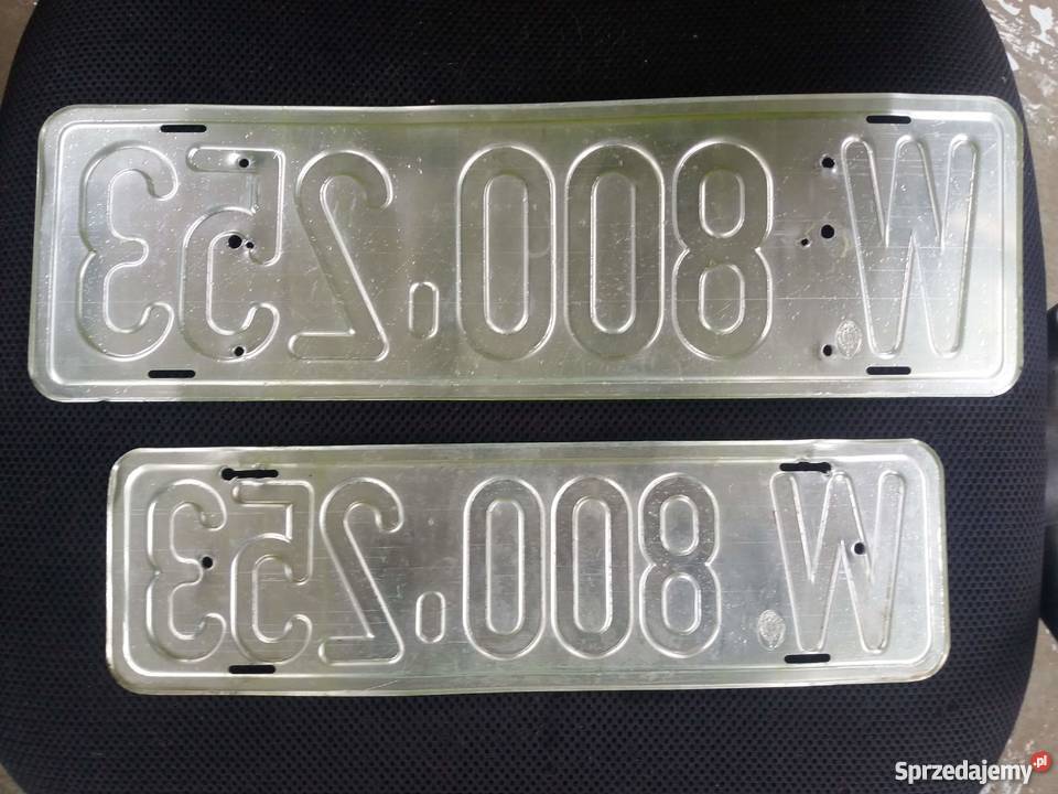 tablice rejestracyjne Austria license plate Starachowice sprzedam