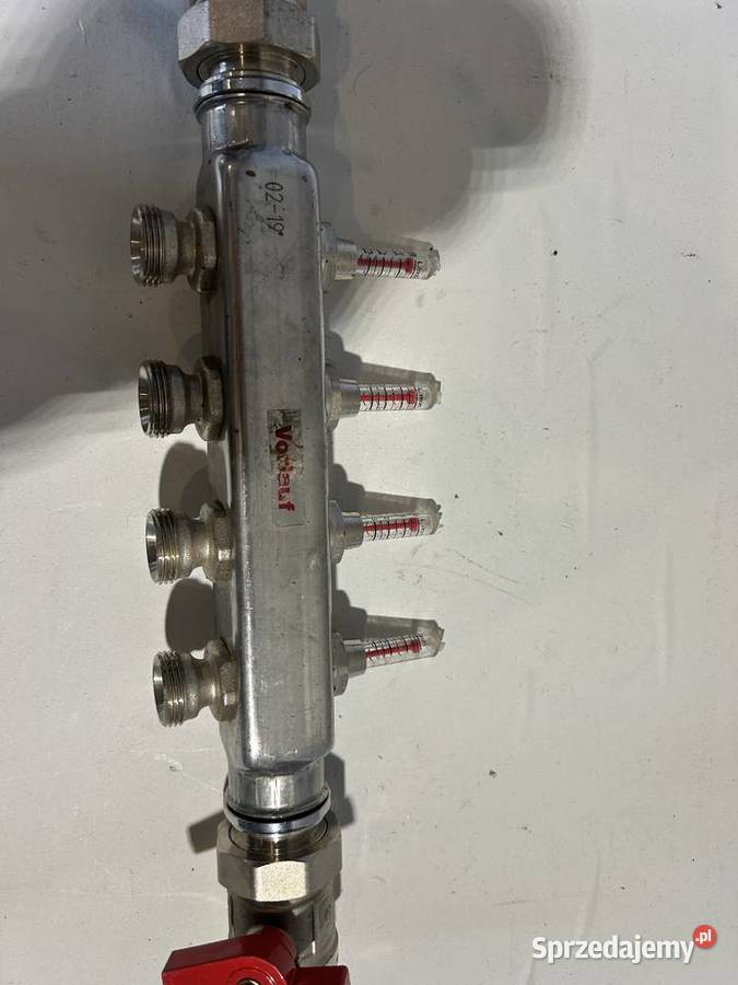 Rozdzielacz podłogówki uponor nierdzewka zawór