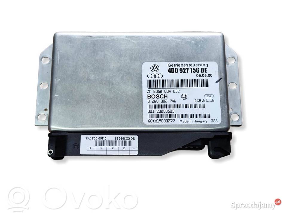 Audi A8 D2 STEROWNIK MODUŁ KOMPUTER SKRZYNI