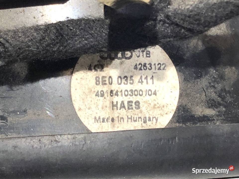 GŁOŚNIKI KOMPLET AUDI A4 B6 8E0035411 Kombi 0005 Sprzęt audio fabryczny