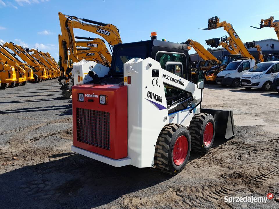 ŁADOWARKA CZOŁOWA BURTOWA LONKING CDM308 BOBCAT Krotoszyn