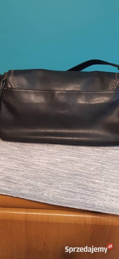Torebka czarna skórzana Wrocław