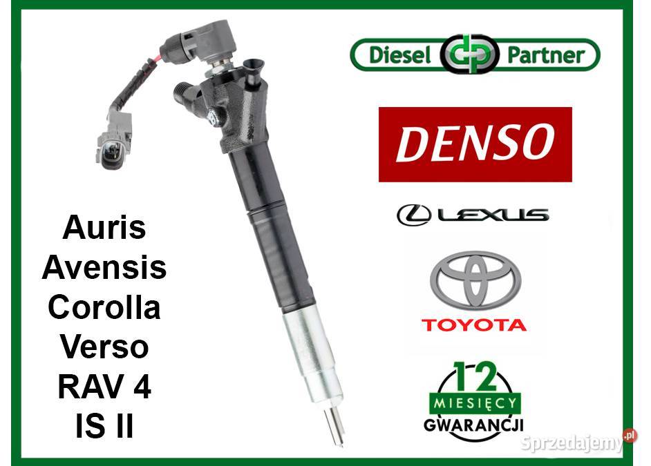 Wtryskiwacz DENSO DCRI200110 z kablem TOYOTA