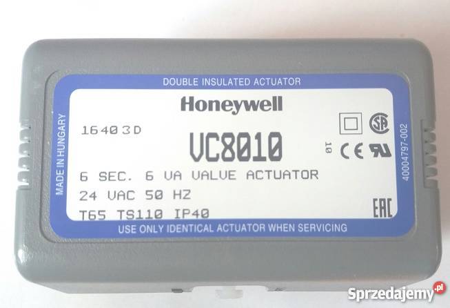 Honeywell VC 8010 ZZ00 24V50Hz serwomotor Warszawa