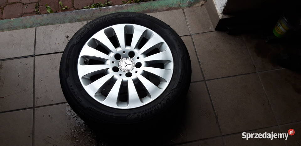 Koła 5x112 7Jx16h2 alu lato oryginał Mercedes Motoryzacja Kostomłoty Drugie