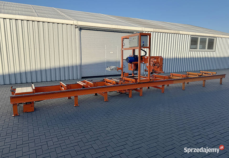 Trak pilarka taśmowa pozioma WIREX typ CZ1ZM do Sierakowska Huta