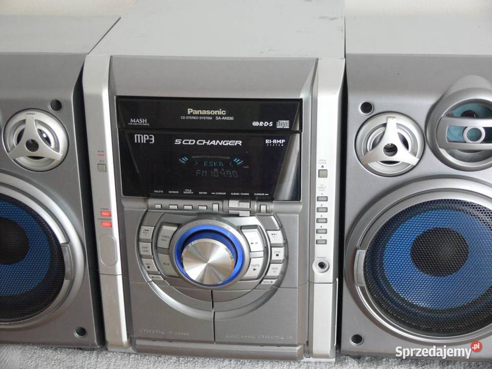 Wieża Panasonic SAAK630 kol sub sprawna WYSYŁKA podkarpackie Jasło