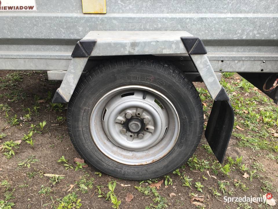 Przyczepa niewiadow n350 z pokrywa Warszawa